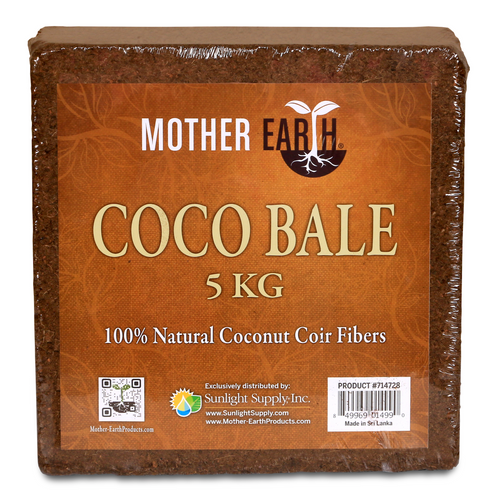 Mother Earth Coco Bale (5 kilograms) in Bulk (714728) UPC 10849969014997 (2)