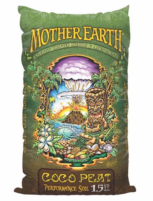 Mother Earth® Coco Peat (1.5 cubic foot bags) in Bulk (714889 ) UPC 10849969032779