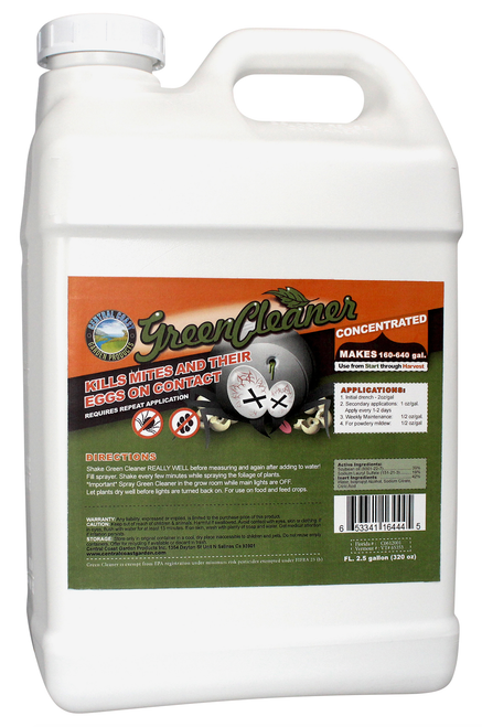 Green Cleaner (2.5 gallons) in Bulk (749809) UPC 653341164445	