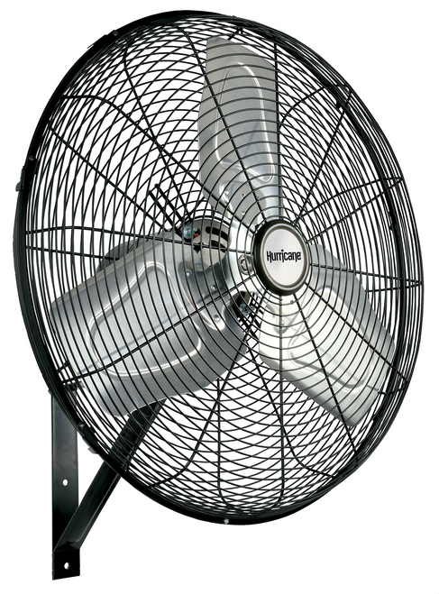 Hurricane Pro Commercial Grade Oscillating Wall Mount Fan (30 Inch) (736490) UPC 849969025804