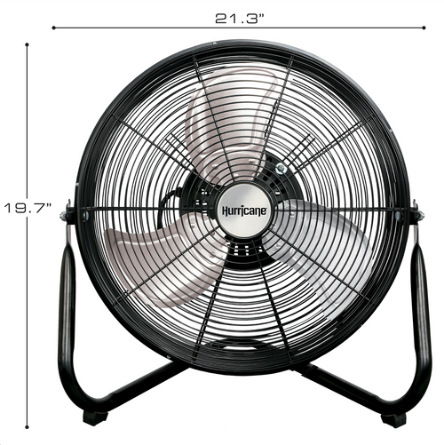 Hurricane Pro Heavy Duty Orbital Wall / Floor Fan (16 inch) (736491) UPC 849969025811