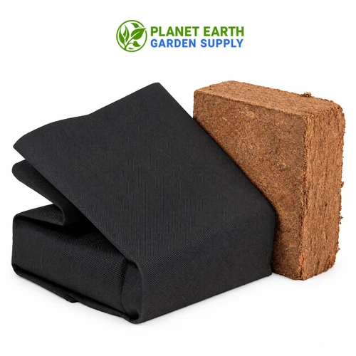 Bulk Botanicare CocoPro Bag #5, 12-count breathable coco grow bags support efficient commercial cultivation at PlanetEarthGardenSupply.com.