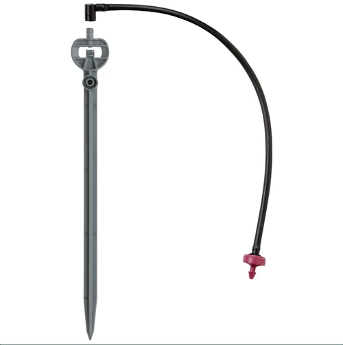 Netafim 6.6 GPH Single Spray Stake Assembly 36 inch (Bundle of 25) in Bulk (747771) UPC 3665398006668