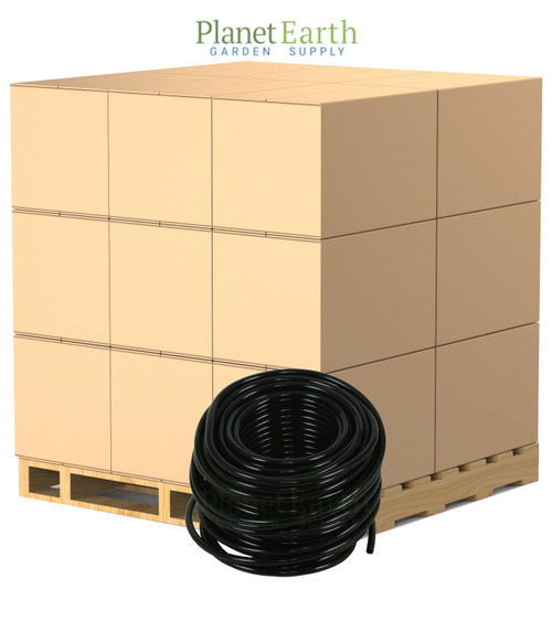 Hydro Flow Vinyl Tubing Black (3/16 inch ID, 1/4 inch OD 100 ft Roll) in Bulk (708220) UPC 20847127000926 (1)