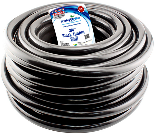 Hydro Flow Vinyl Tubing Black (3/4 inch ID, 1 inch OD 100 foot Roll) in Bulk (708245) UPC 20847127000971 (2)