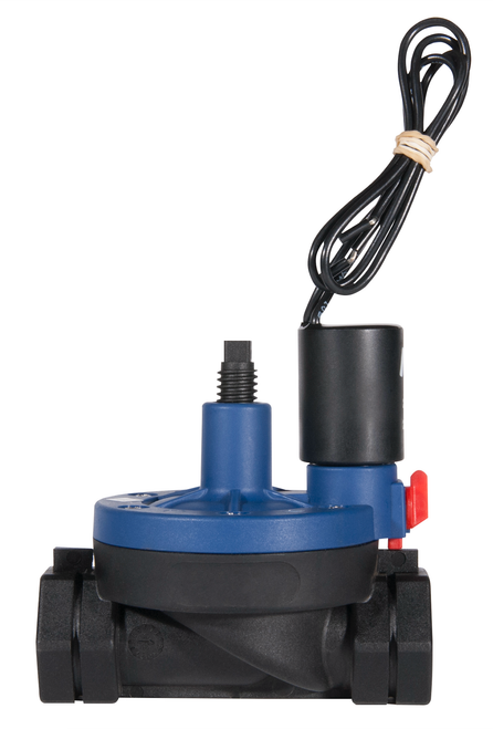Jain Irrigation NDJ Plastic Solenoid Valve 24V (1 inch) Threaded with Flow Control (742318) UPC 849969025668