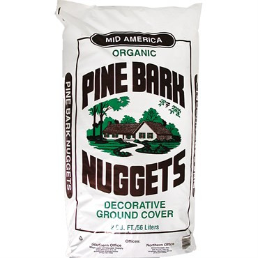 Ameriscape Organic Pine Bark Mulch (2 cubic foot bags) in Bulk (AMS20001) UPC 664532200019

