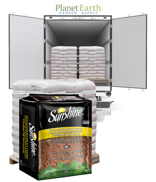 Sunshine Canadian Sphagnum Peat Moss (3 cu ft bales on 5 pallets) in Bulk (1)