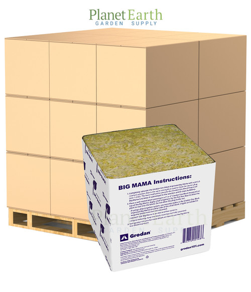 Grodan Big Mama Block (8 inches x 8 inches x 8 inches) in Bulk (713023) UPC 774783495352 (1)