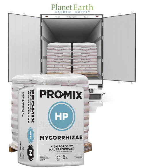 Premier Pro-Mix HP Mycorrhizae 3.8 Cubic Foot Bales Full Truckload – High-Porosity Professional Growing Media for Superior Drainage and Healthy Root Development