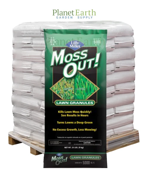 Lilly Miller Moss Out for Lawns (20 pound bags) Granules in Bulk (EXC100099164) UPC 070624115152 (1)