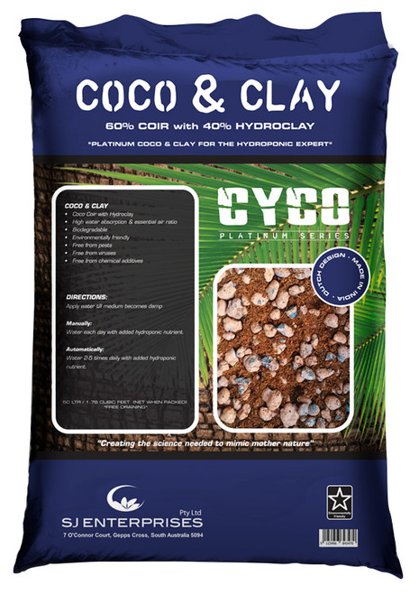 CYCO Coco and Clay (50 Liter bags) Full Truckload (760868) UPC 19356312003399 (2)