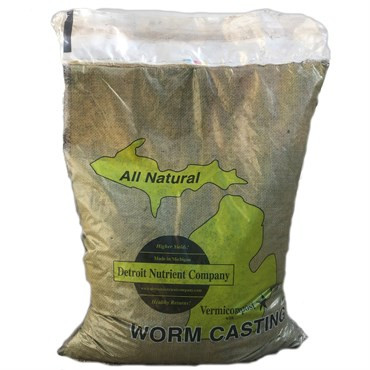 Detroit Nutrient Company Vermicompost 100% Worm Castings (25 pound bags) in Bulk (DNCVRM30257) UPC 028412127016 (2)
