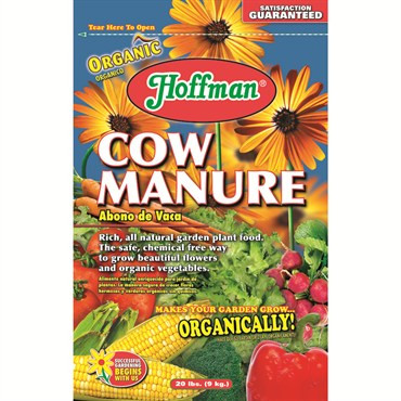 Hoffman Cow Manure 1-1-1 (20 pound bags) in Bulk (HOF21045) UPC 071605210200 (2)
