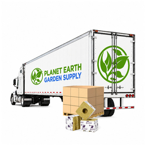 Grodan GR7.5 full truckload containing 20 pallets and 43,200 individual stone wool growing blocks.