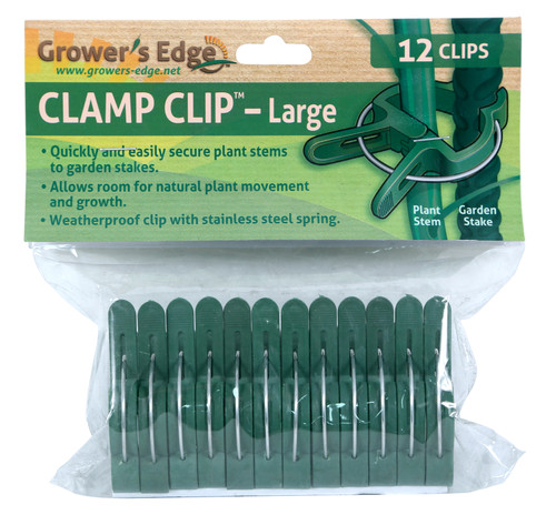 Grower's Edge Large Clamp Clips for Plants in Bulk (740178) UPC 10849969008828 (2)