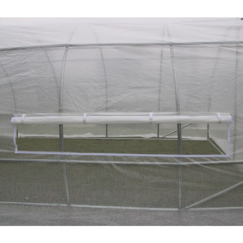 GROW1 Heavy Duty Greenhouse Hoop House (20 feet x 10 feet x 6.5 feet) (646632) UPC 850017895553 (2)