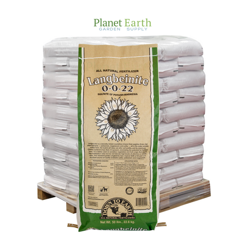 Down To Earth Langbeinite (Sul-Po-Mag) 0-0-22 (50 pound bags) in Bulk (723734) UPC 40714360025228 (1)