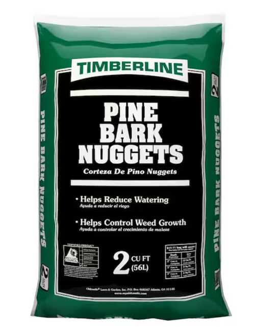Timberline Pine Bark Nuggets (2 cubic foot bags) in Bulk (2)