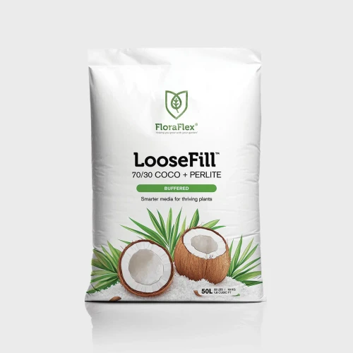 FloraFlex Buffered 50 Liter LooseFill Bags, 70/30 Coco + Perlite in Bulk (2)