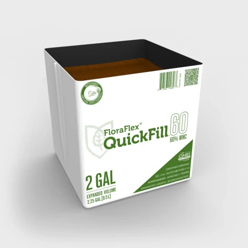 FloraFlex 2-Gallon QuickFill, 60% WHC, White Plastic in Bulk (2)