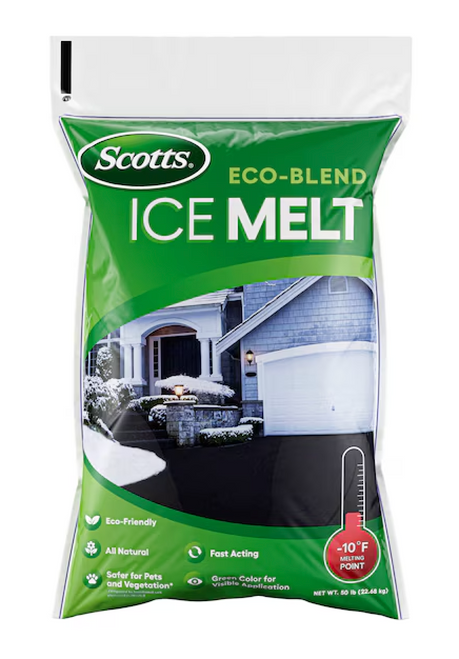 Scotts Ice Melt Natural Ice Melt Pellets (50 pound bags) in Bulk (2)