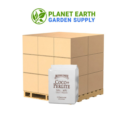 Mother Earth Coco + Perlite 1-gallon growing bags in bulk for commercial cultivation at PlanetEarthGardenSupply.com.