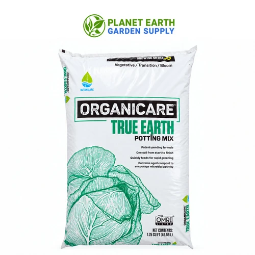 Botanicare Organicare True Earth organic potting mix bulk pallet available from PlanetEarthGardenSupply.com.