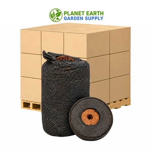 Botanicare CocoPro Plugs in 3,000-count cases for full truckload orders at PlanetEarthGardenSupply.com.