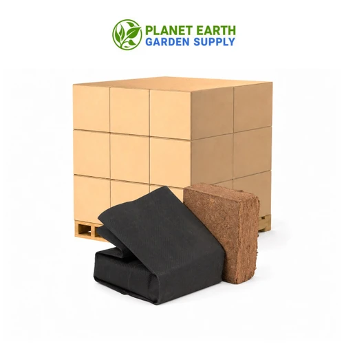 Botanicare CocoPro Bag #5 fabric grow bags in 12-count cases for commercial cultivation at PlanetEarthGardenSupply.com.