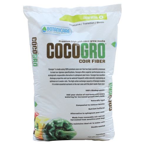 Botanicare Cocogro Loose (1.75 cubic foot bags) in Bulk (714826) UPC 20757900300054 (2)