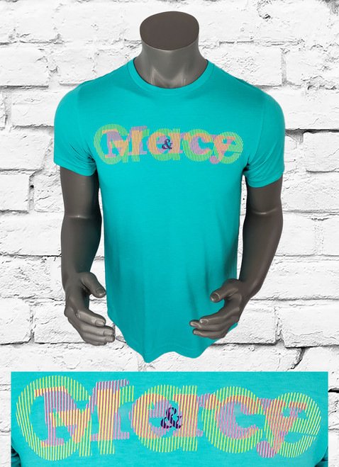 Grace & Mercy t-shirt is a bold multi color design that lets the world know why we are all still here.