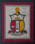 Kappa Alpha Psi hand woven Coat of Arms made in Ghana. This silk thread artwork is the perfect gift to any member of ΚΑΨ fraternity incorporated. 