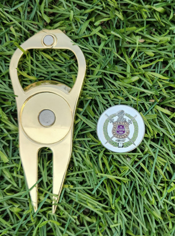 Wall Mounted Bottle Opener with Beer Cap Catcher - 19th Hole Golf