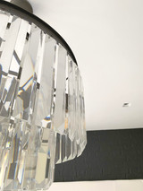 4 tier crystal chandelier