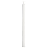tall taper candle white