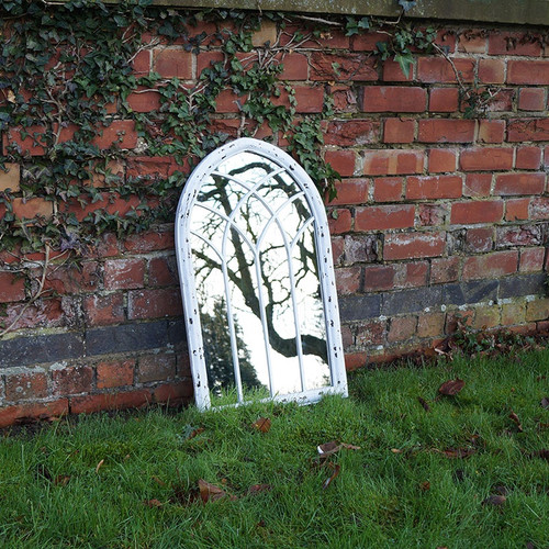 arched outdoor mirror