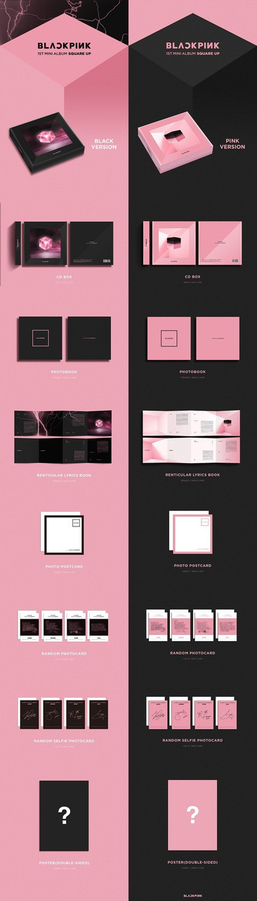 BLACKPINK - [Square Up] 1st Mini Album (RANDOM Version)