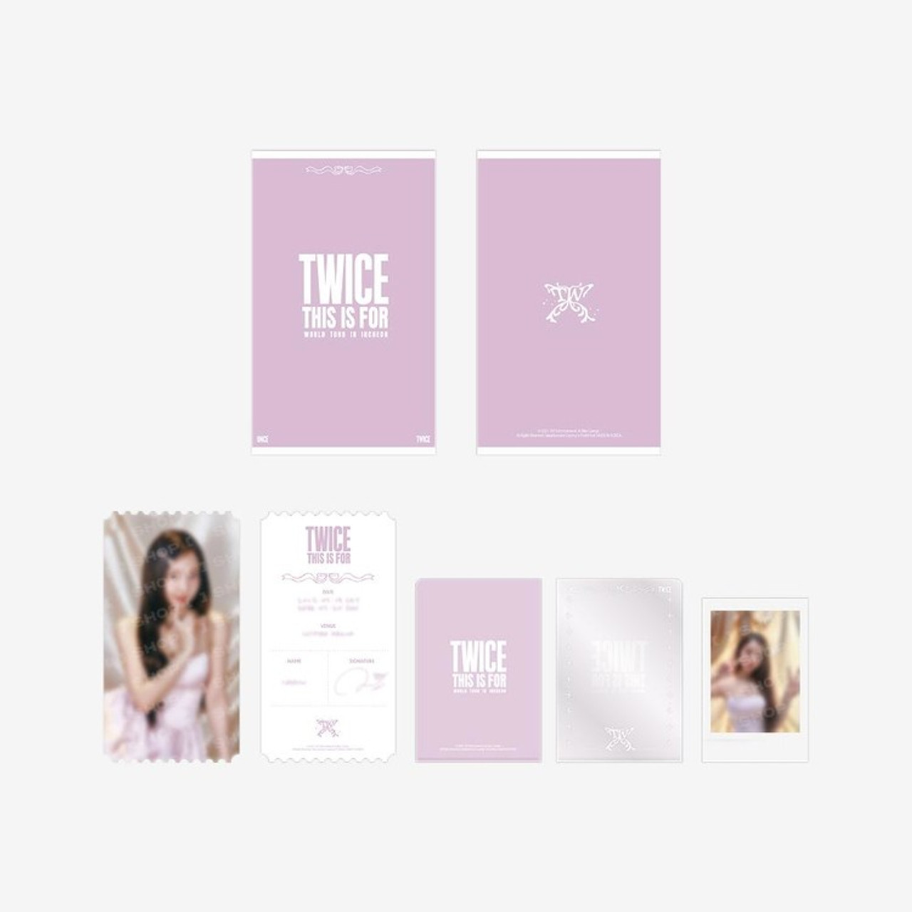 TWICE チケット PRE-ORDER) TWICE - <THIS IS FOR> WORLD TOUR IN INCHEON