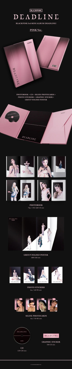 BLACKPINK - [DEADLINE] 3rd Mini Album