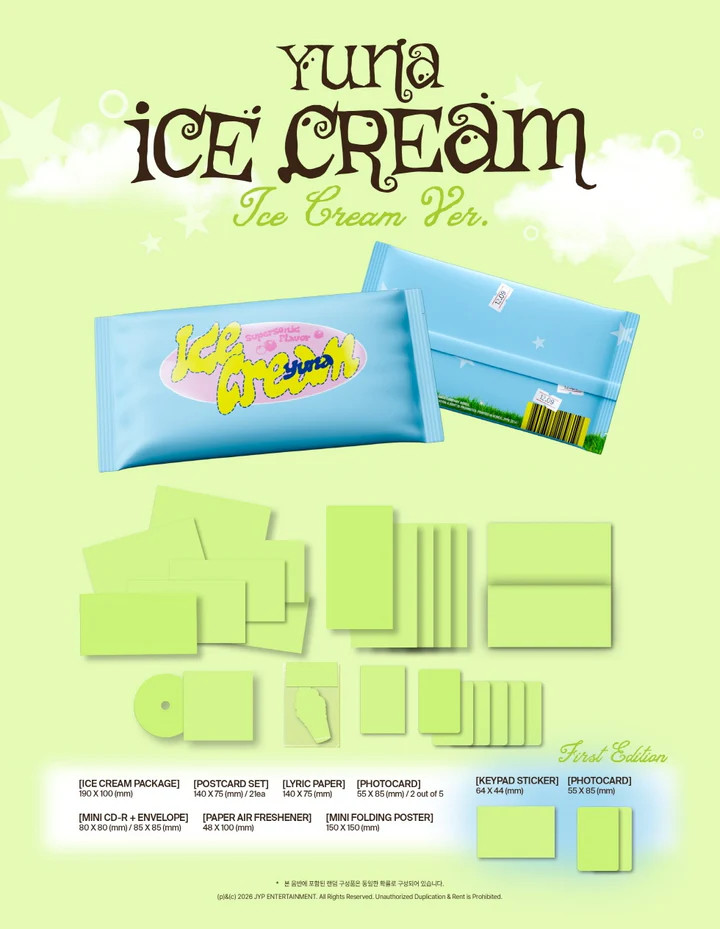 YUNA (ITZY) - [ICE CREAM] 1st Mini Album
