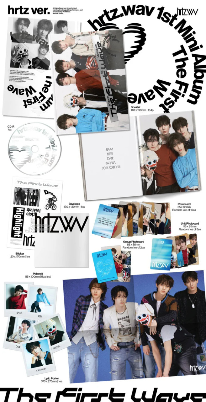 HRTZ.WAV - [THE FIRST WAVE] 1st Mini Album