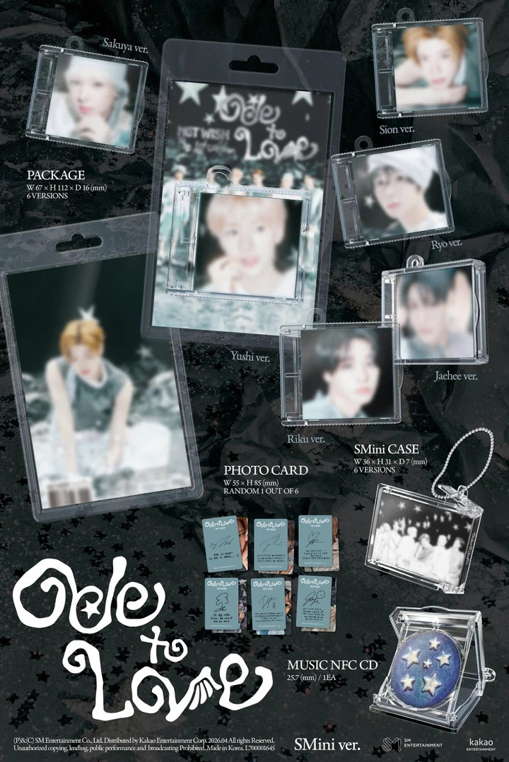 NCT WISH - [ODE TO LOVE] 1st Album