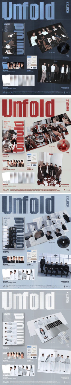 MONSTA X - [Unfold] English Studio Album RANDOM Version