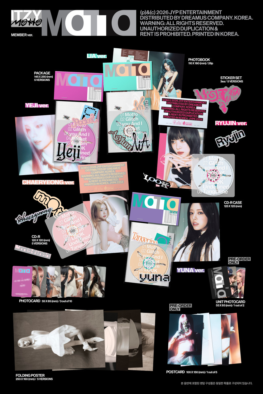 ITZY - [MOTTO] Mini Album
