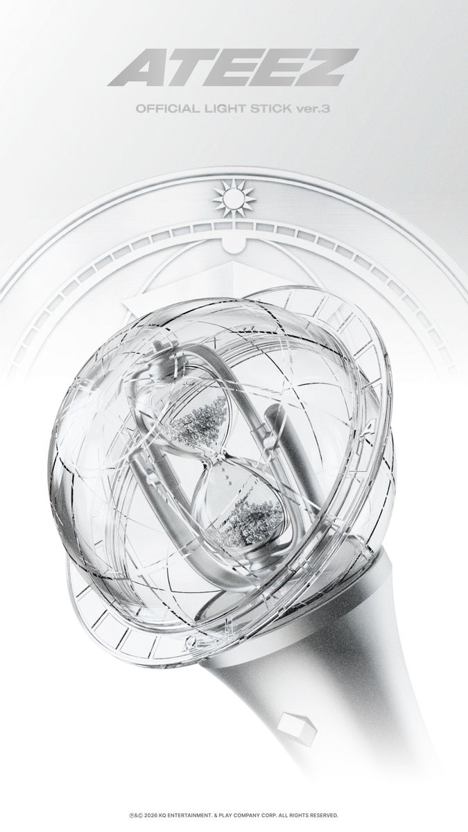 アミボム OFFICIAL LIGHT STICK VER.3 PRE-ORDER) ATEEZ - Official Light Stick VER.3