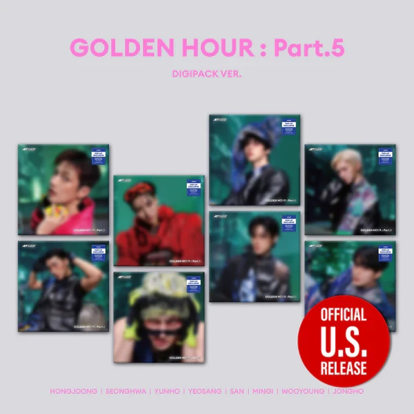 PRE-ORDER) ATEEZ - GOLDEN HOUR : Part.5 - POP-UP Exclusive