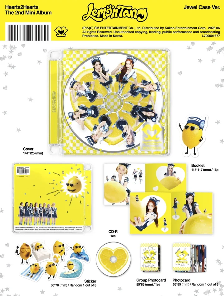 HEARTS2HEARTS - [LEMON TANG] 2nd Mini Album