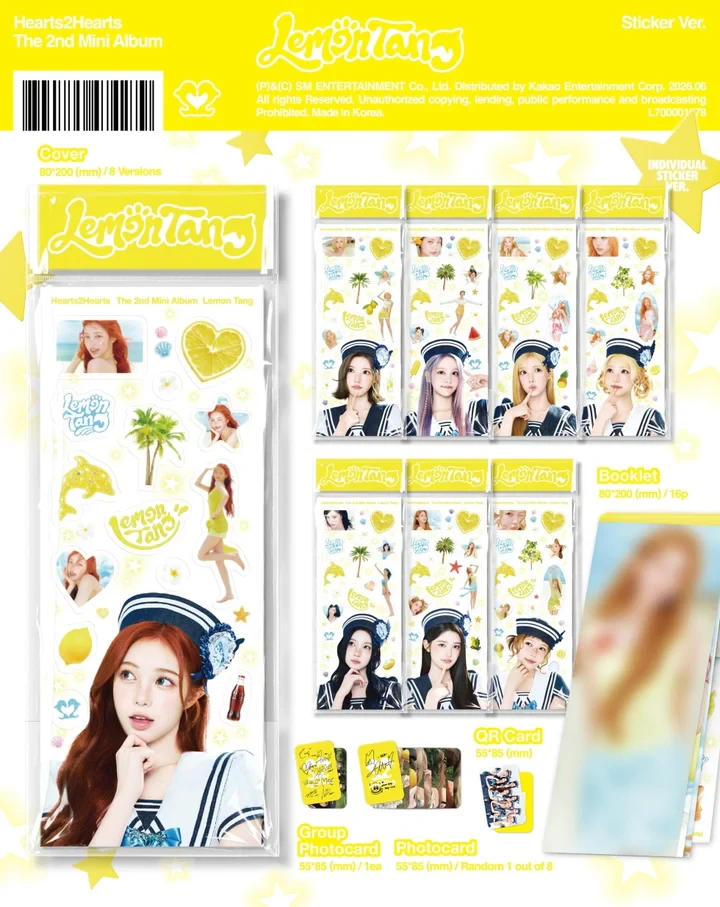 HEARTS2HEARTS - [LEMON TANG] 2nd Mini Album