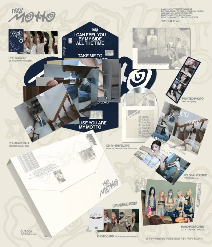 ITZY - [MOTTO] Mini Album - Special Editions